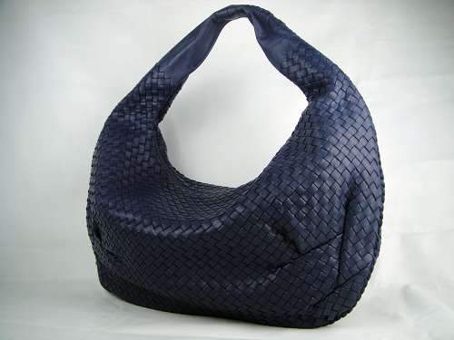 Bottega Veneta 'Belly Veneta' Hobo Bag 9620 dark blue - Click Image to Close